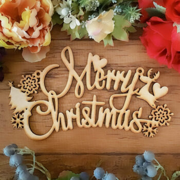 クリスマス文字飾り［Merry Christmas］