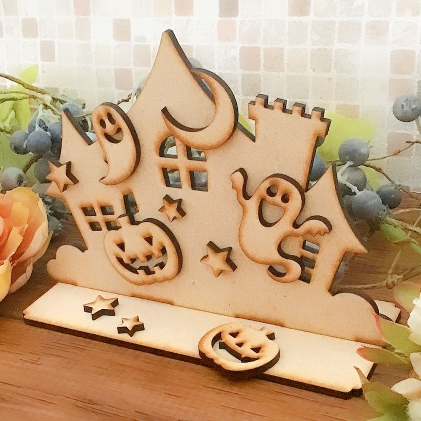 ハロウィンのお城オーナメント 手作りキット［Do JaM ～ジャムと工作しよう！～］